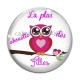 Cabochon Verre - la plus chouette des filles