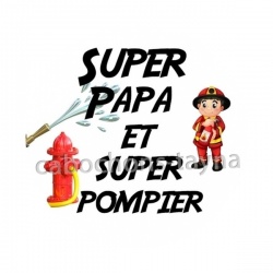 super papa super pompier
