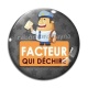 Cabochon Verre - facteur qui déchire