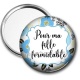 Miroir de poche - pour ma fille formidable