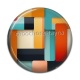 Cabochon Résine - fond abstrait