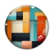 Cabochon Verre - fond abstrait