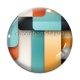 Cabochon Verre - fond abstrait