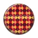 Cabochon Résine - fond abstrait