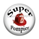Cabochon Résine - super pompier