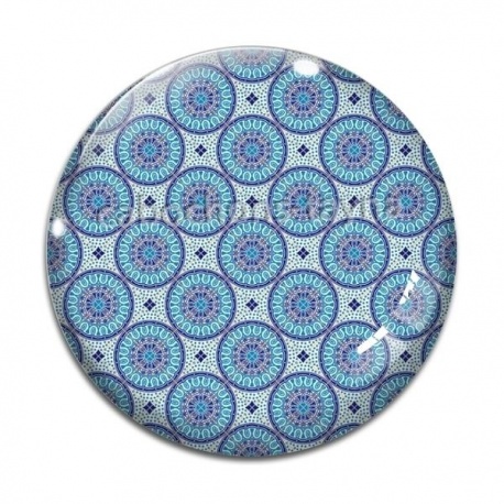 Cabochon Verre - fond rond