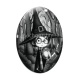Cabochon Verre Ovale - style harry
