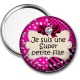 Miroir de poche - je suis une super petite fille