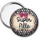 Miroir de poche - super fille