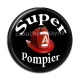 Cabochon Résine - super pompier