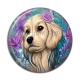 Cabochon Résine - chien