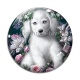 Cabochon Verre - chien