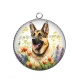 Pendentif Cabochon Argent - 842887