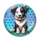 Cabochon Verre - chien