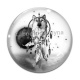 Cabochon Verre - loup