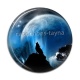 Cabochon Résine - loup