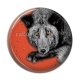 Cabochon Résine - loup
