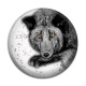 Cabochon Résine - loup