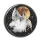 Cabochon Résine - loup