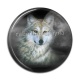 Cabochon Résine - loup