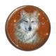 Cabochon Résine - loup