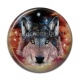 Cabochon Résine - loup
