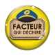 Cabochon Verre - facteur qui déchire