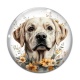 Cabochon Verre - chien