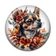 Cabochon Résine - loup