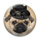 Cabochon Verre - chien