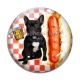 Cabochon Verre - chien