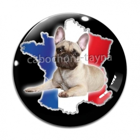 Cabochon Verre - chien