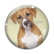 Cabochon Verre - chien