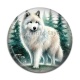 Cabochon Résine - loup