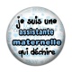 Cabochon Résine - je suis une assistante maternelle qui déchire