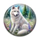 Cabochon Résine - loup