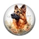 Cabochon Résine - chien