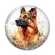 Cabochon Verre - chien