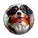 Cabochon Résine - chien
