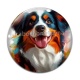 Cabochon Verre - chien