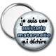 Miroir de poche - je suis une assistante maternelle qui déchire