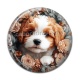 Cabochon Résine - chien