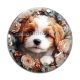 Cabochon Verre - chien