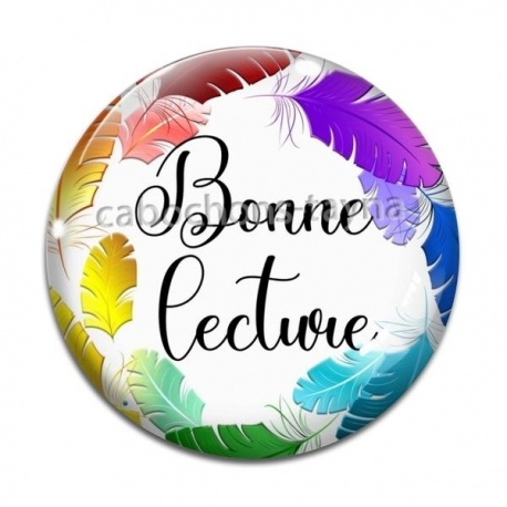 Cabochon Verre - bonne lecture