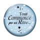 Cabochon Verre - tout commence par un rêve