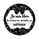 je suis libre de ne pas me prendre au sérieux