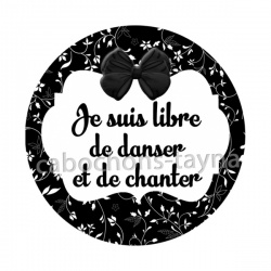 je suis libre de danser et de chanter