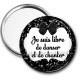 Miroir de poche - je suis libre de danser et de chanter