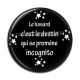 Cabochon Résine - le Hazard c'est le destin qui se promène incognito