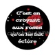 c'est en croyant aux roses qu'on les fait éclore
